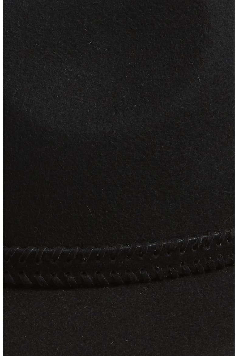 Felt Panama Hat, Alternate, color, BLACK