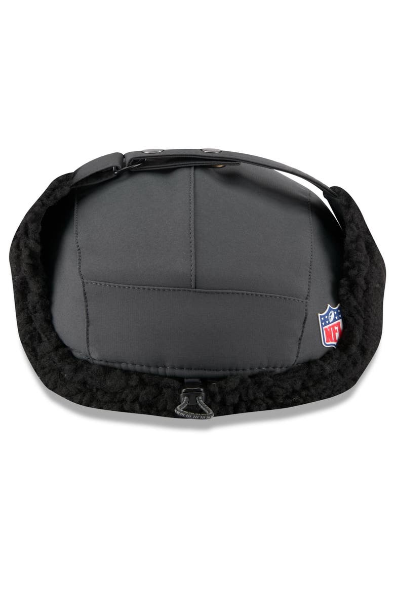 Men's New Era Charcoal Atlanta Falcons 2025 Sideline Cold Weather Runner Dog Ear Adjustable Hat, Alternate, color, Charcoal