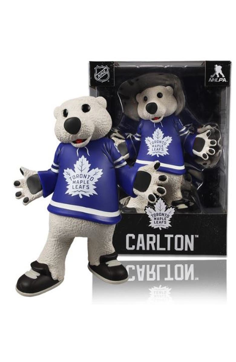 McFarlane Carlton The Bear (Toronto Maple Leafs) NHL 8" Vinyl Mascot Figure, Main, color, Multi-Color