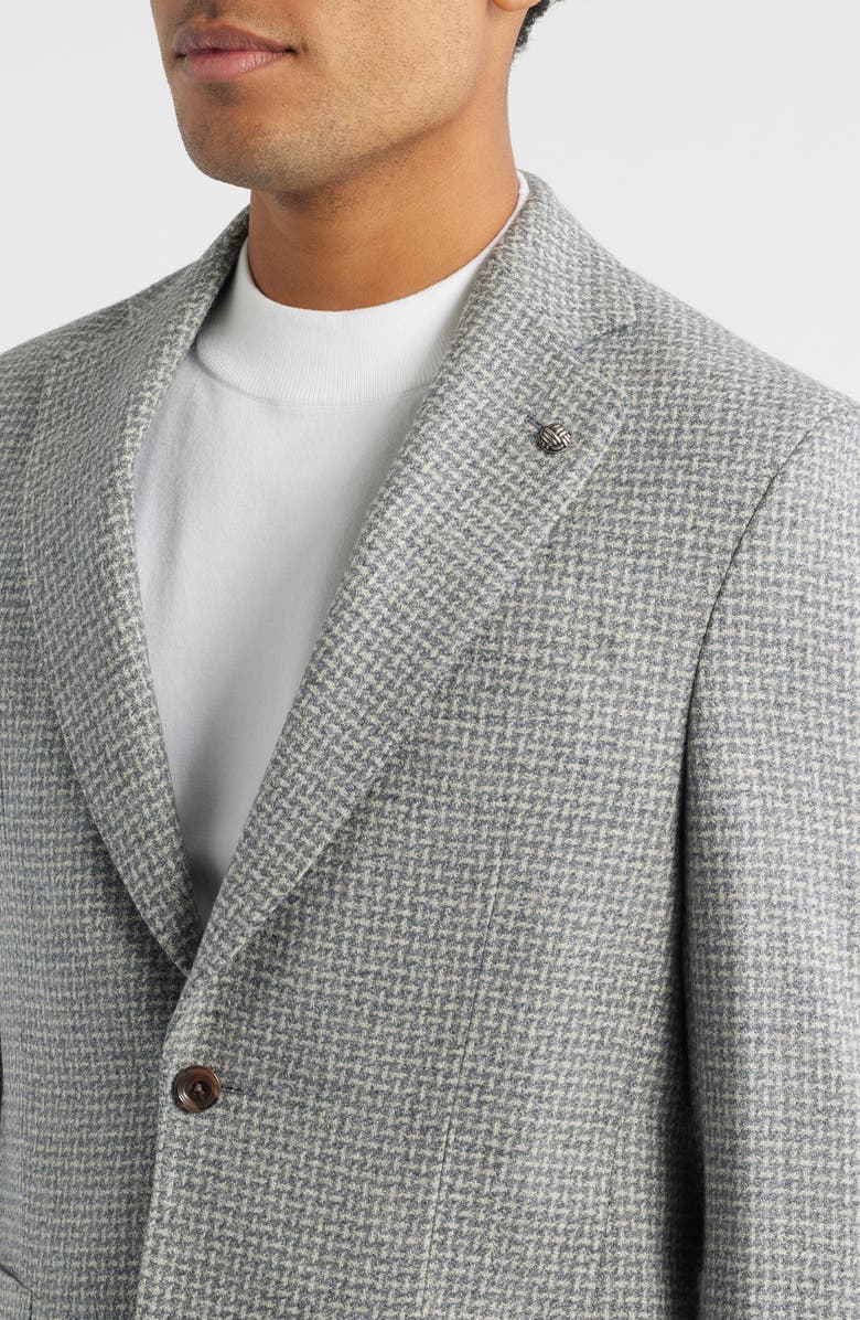 Jack Victor Myles Unconstructed Basketweave Wool & Silk Blend Sport Coat, Alternate, color,
