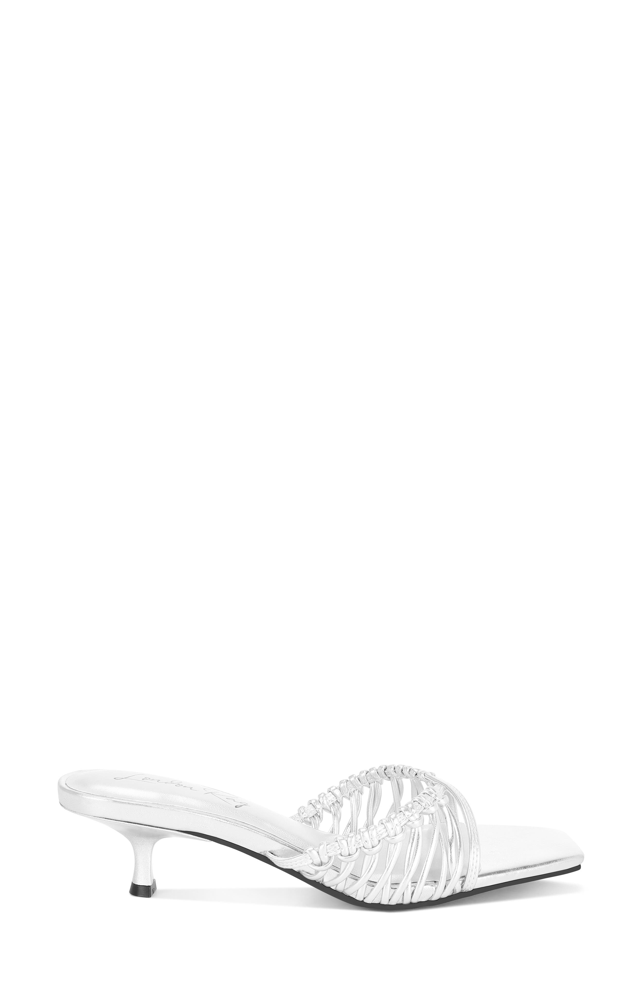Zeldara Slide Sandal, Alternate, color, SILVER