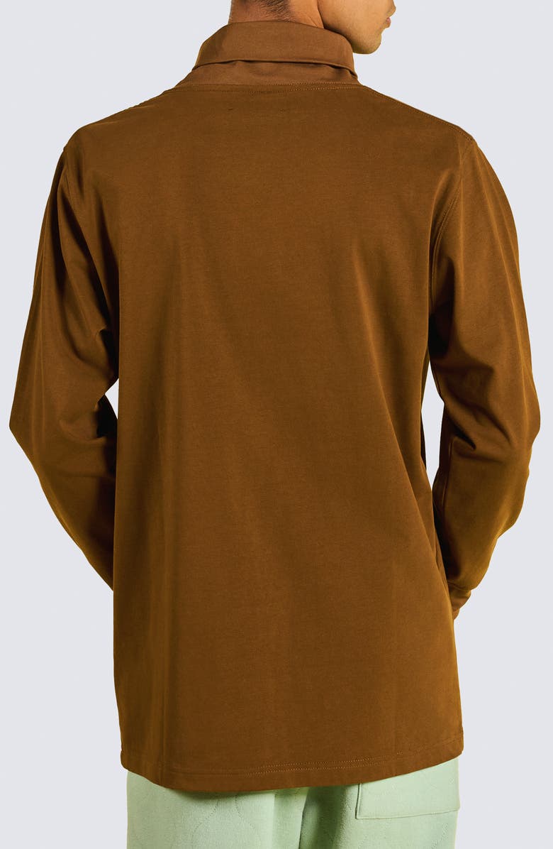 PLEASURES Satisfaction Turtleneck, Alternate, color, Brown