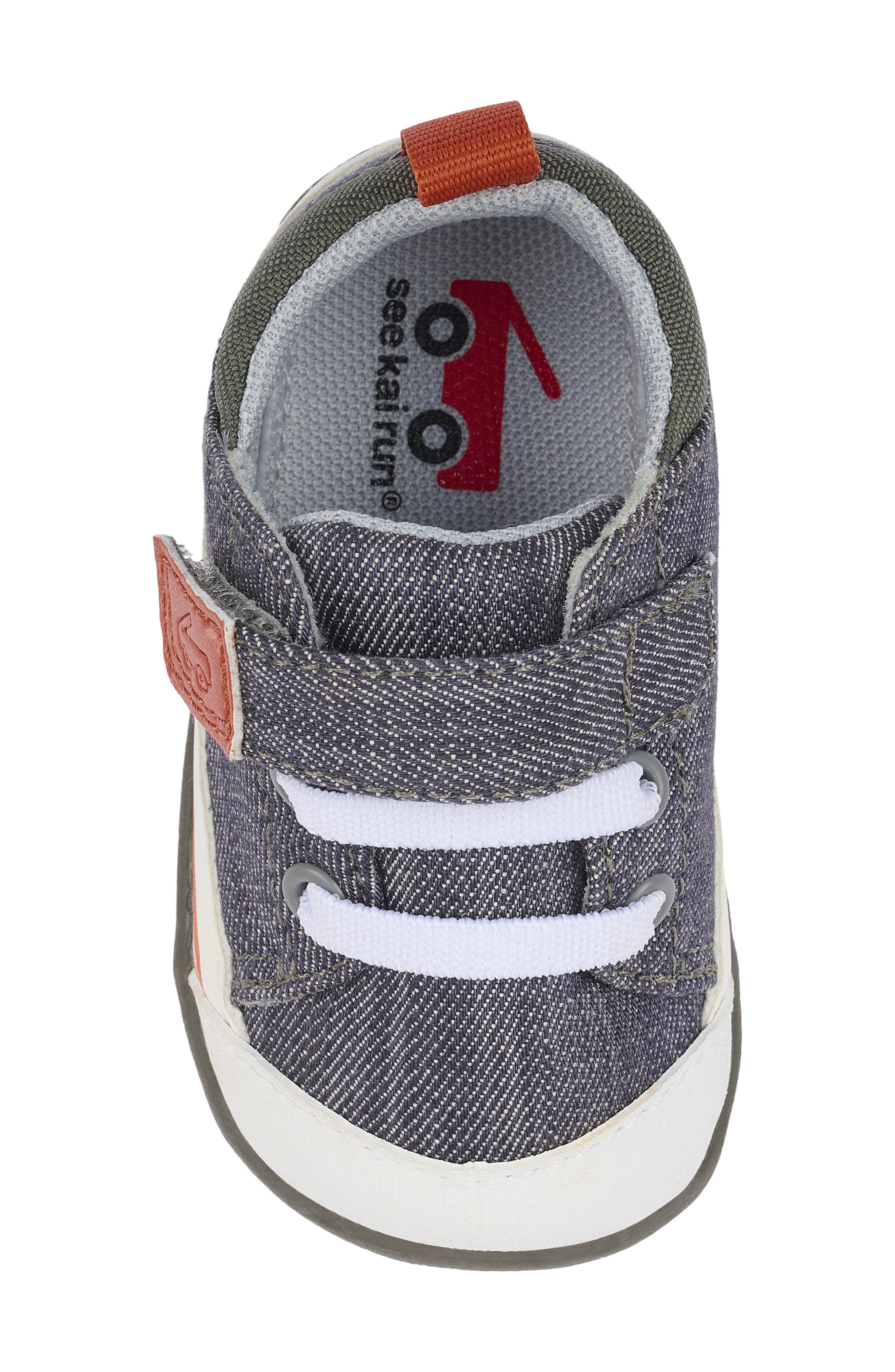 See Kai Run Kids' Stevie Mini Sneaker, Alternate, color, Gray Denim
