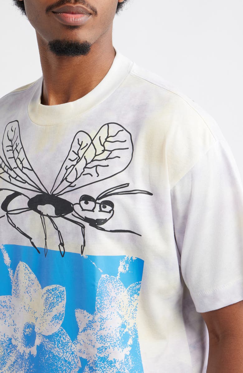 JUNGLES Plant Sex Tie Dye Cotton Graphic T-Shirt, Alternate, color, Tie Dye