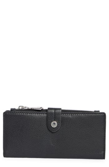 Aimee Viliant Slim Leather Wallet In Multi