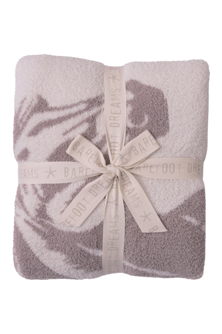CozyChic® Stallion Jacquard Throw Blanket, Alternate, color, CREAM MULTI