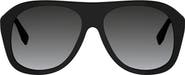 Fendi Baguette 57mm Gradient Square Sunglasses