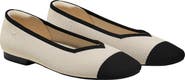 VIVAIA Square-Toe V-Cut Flats