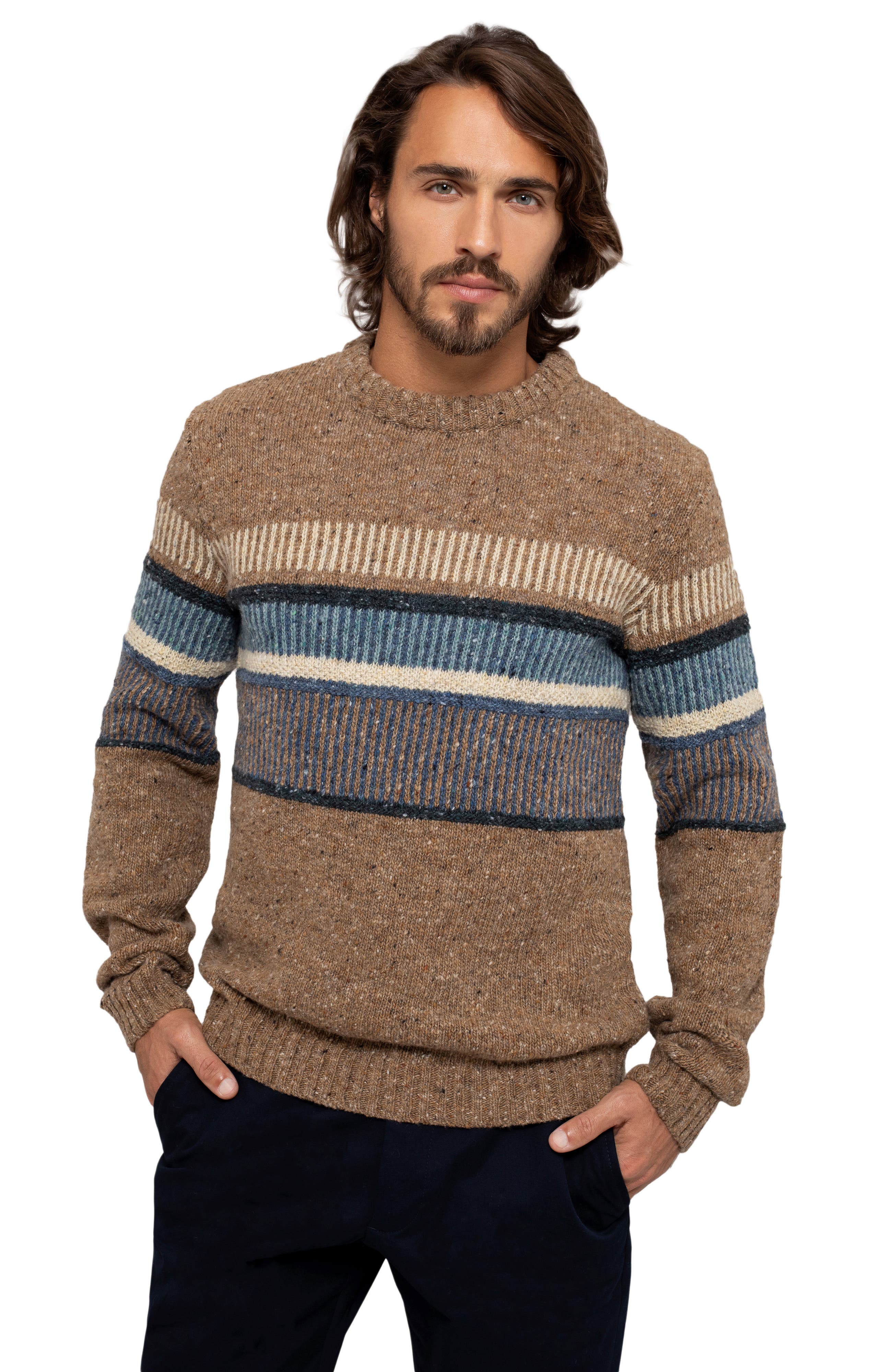 Statement Donegal Wool Sweater