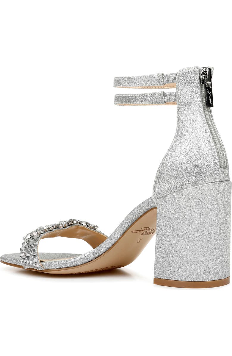 Jewel Badgley Mischka Natala Ankle Strap Sandal, Alternate, color,