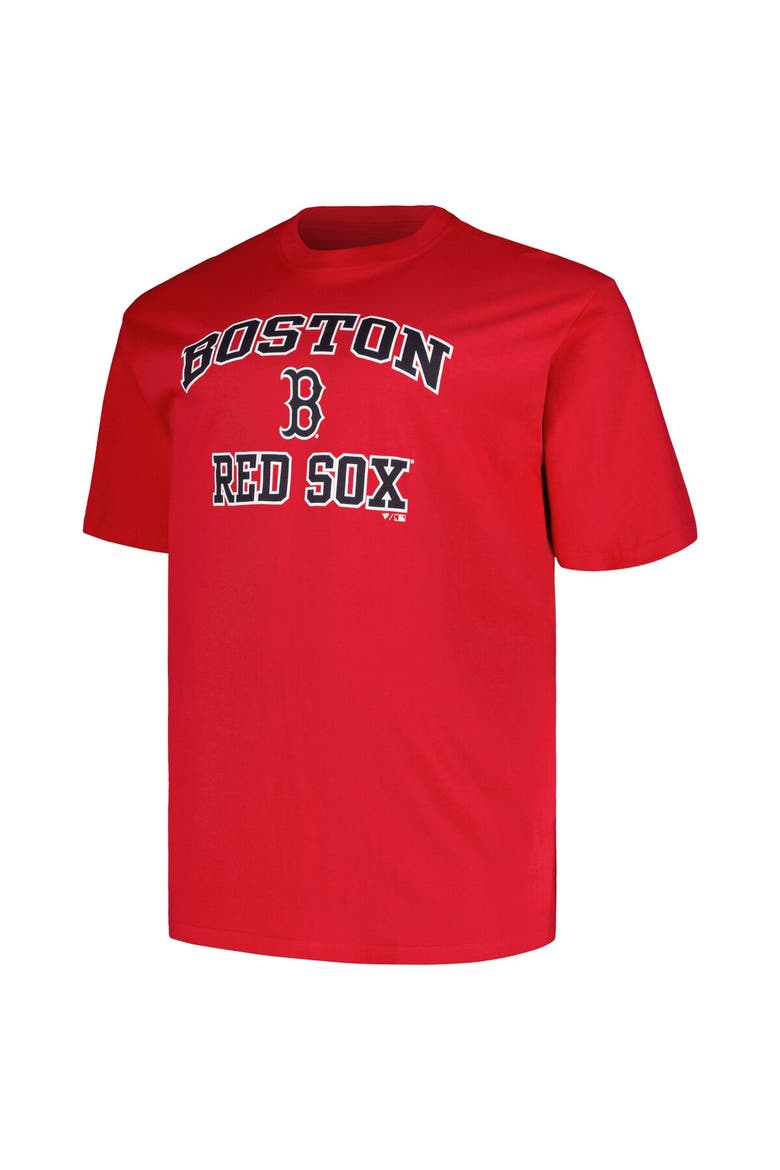 Men's Fanatics Branded Red Boston Red Sox Big & Tall Heart T-Shirt, Alternate, color, Red