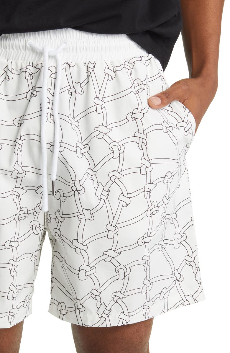 Renowned Hoop Dreams Cotton Shorts, Alternate, color, 
