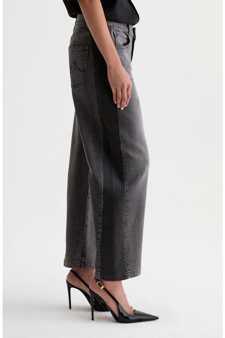 Hattie High Waist Ankle Barrel Jeans, Alternate, color, TUXEDO