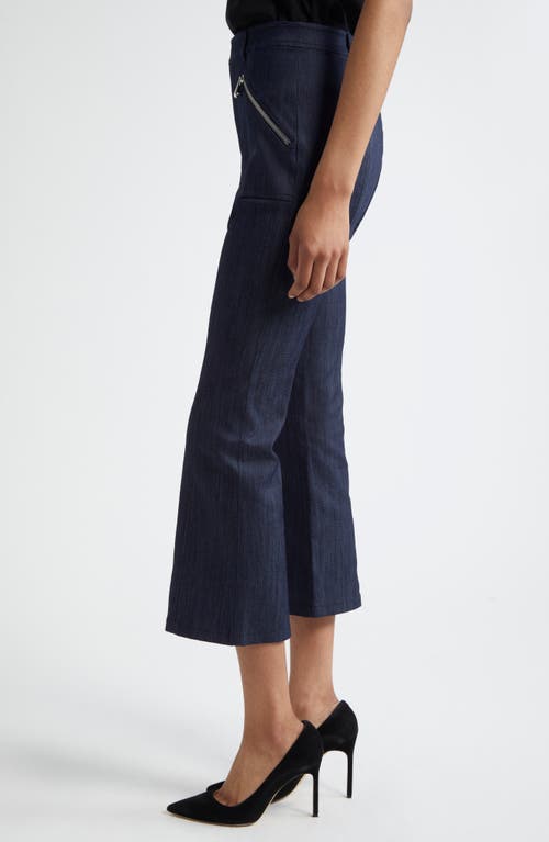 Cinq À Sept Cinq A Sept Angie Cropped Pants In Navy