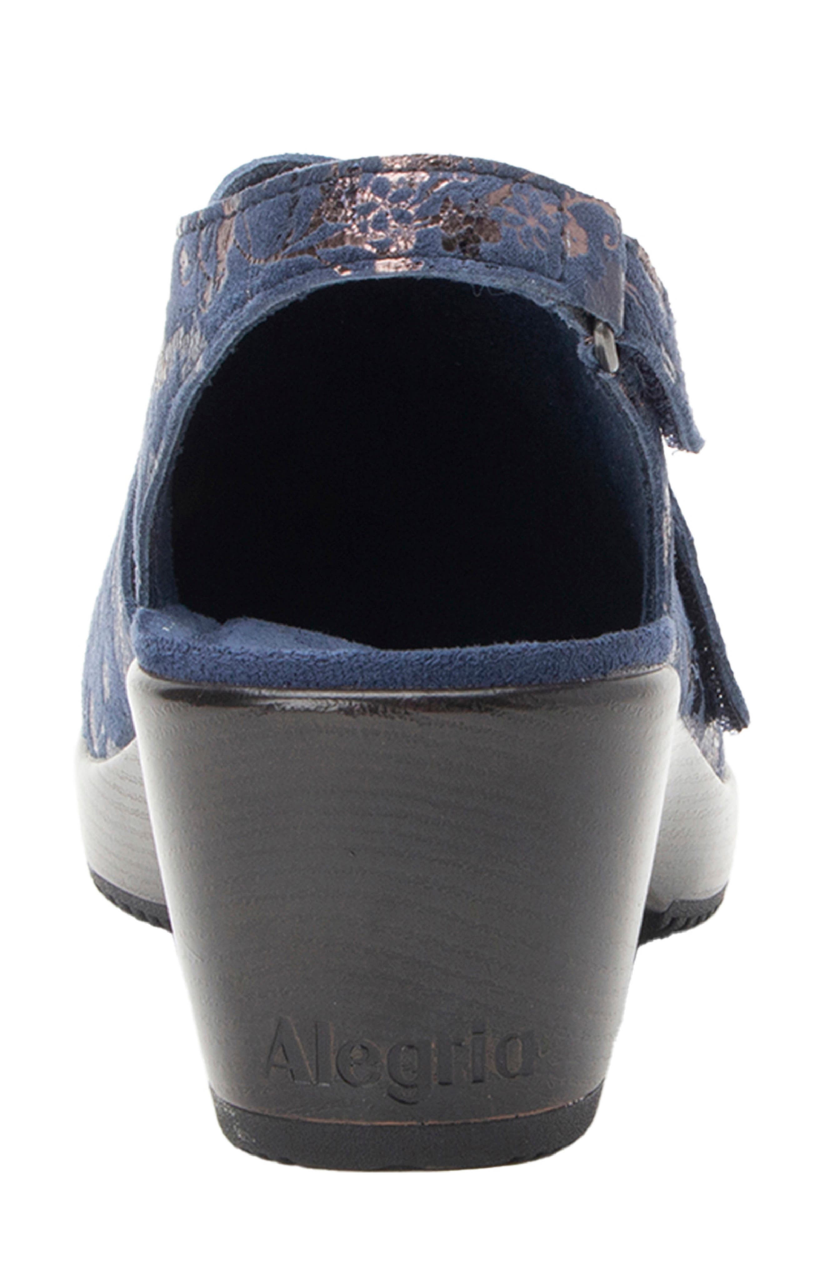 Maribel Baroque Leather Clog, Alternate, color, 6510 LUMEN NAVY