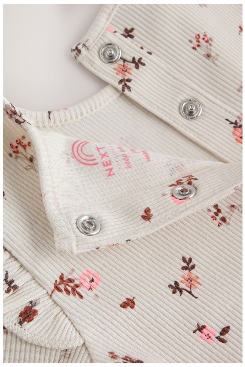 Ditsy Floral Rib Set, Alternate, color, NEUTRAL
