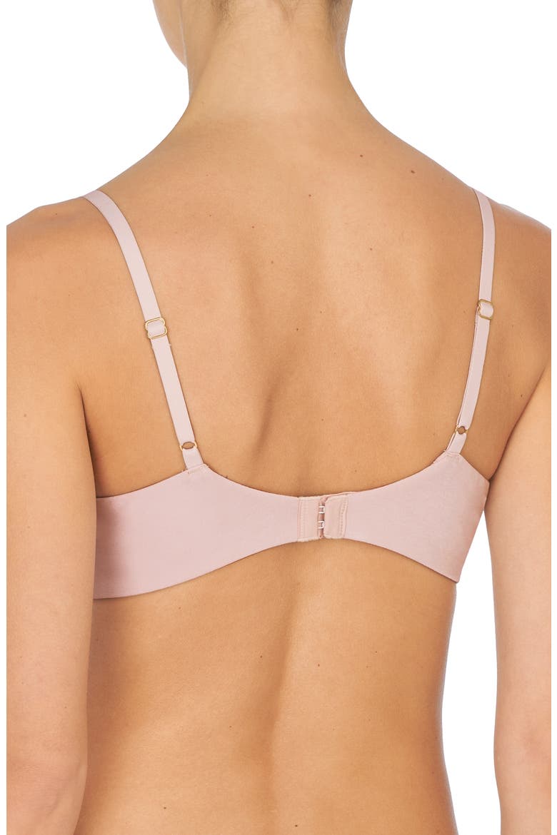 Calm Lace Underwire Demi Bra, Alternate, color, BEIGE/CASH