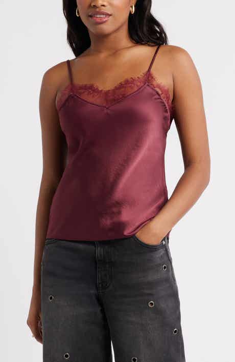 Open Edit Lace Trim Cami