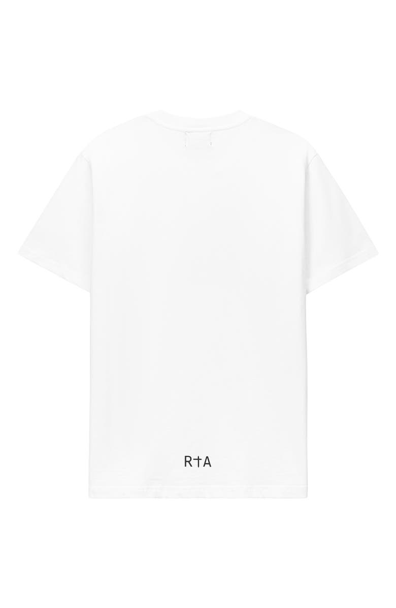 RtA Liam Topographic Graphic T-Shirt, Alternate, color, 