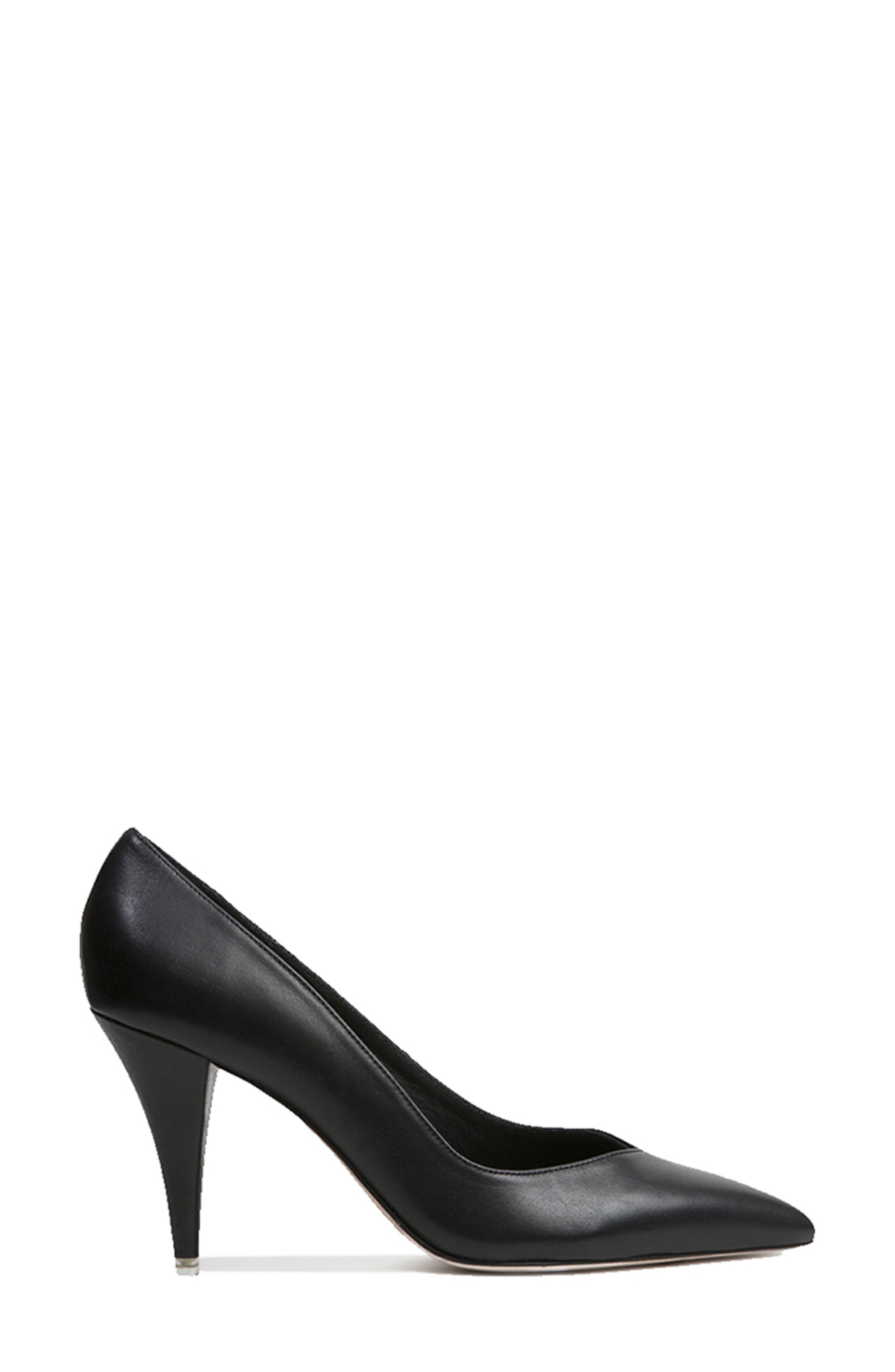 BLACK SUEDE STUDIO Sierra Pointed Toe Pump, Alternate, color, 