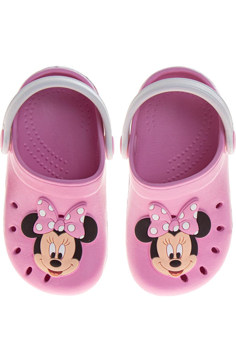 Disney Minnie Mouse Girls Clogs, Alternate, color, Pink