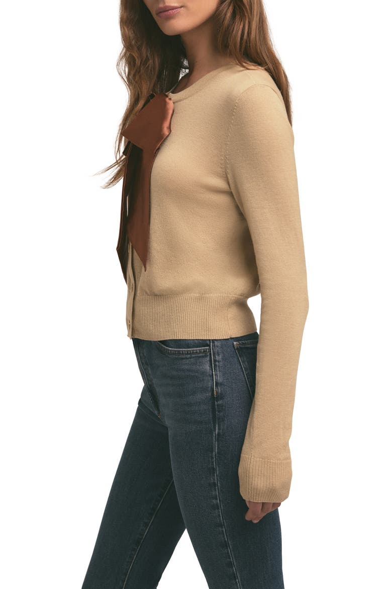 The Take a Bow Cardigan, Alternate, color, WARM SAND