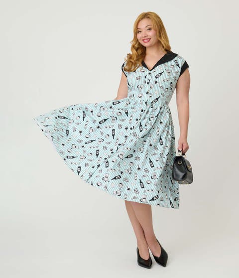 Cafe Swing Dress