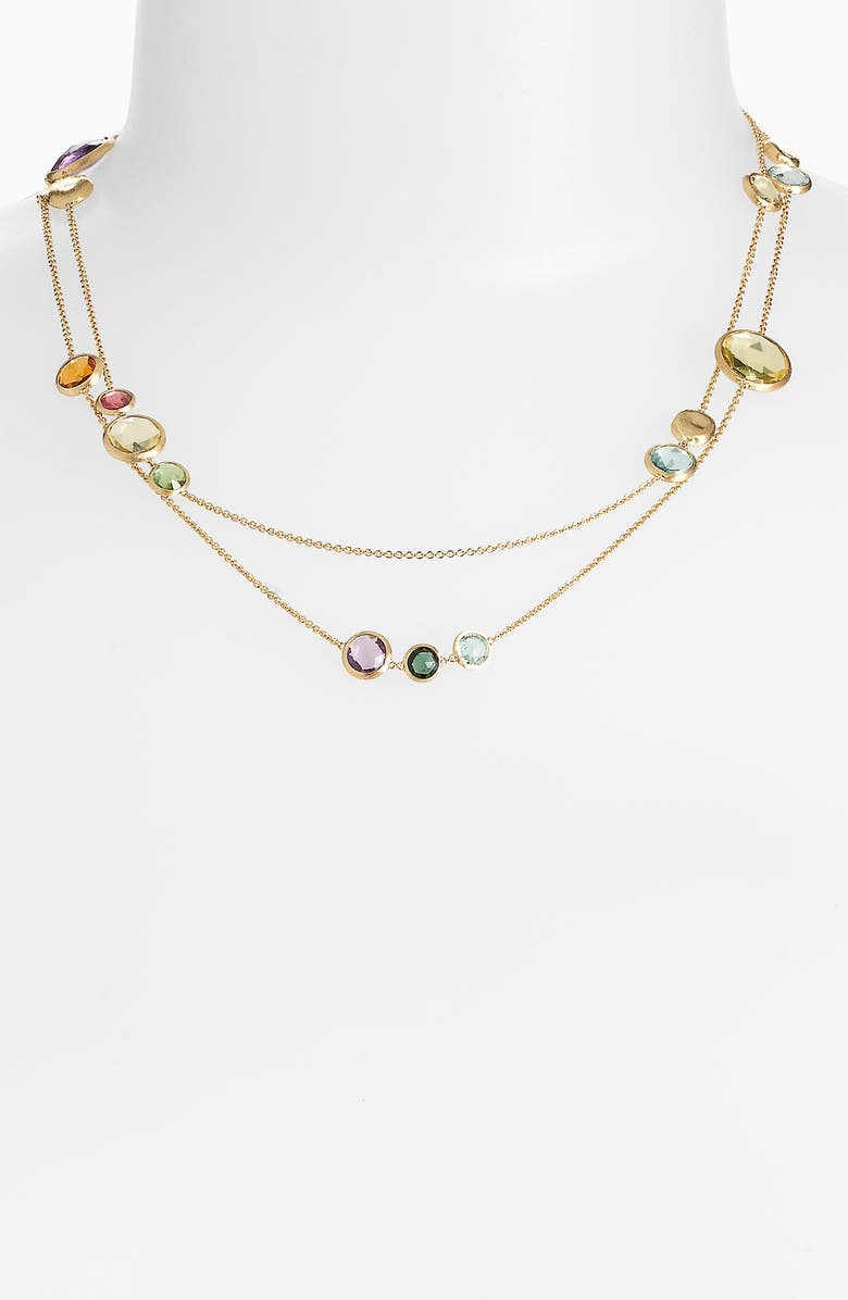 Marco Bicego 'Jaipur' Long Station Necklace, Alternate, color,