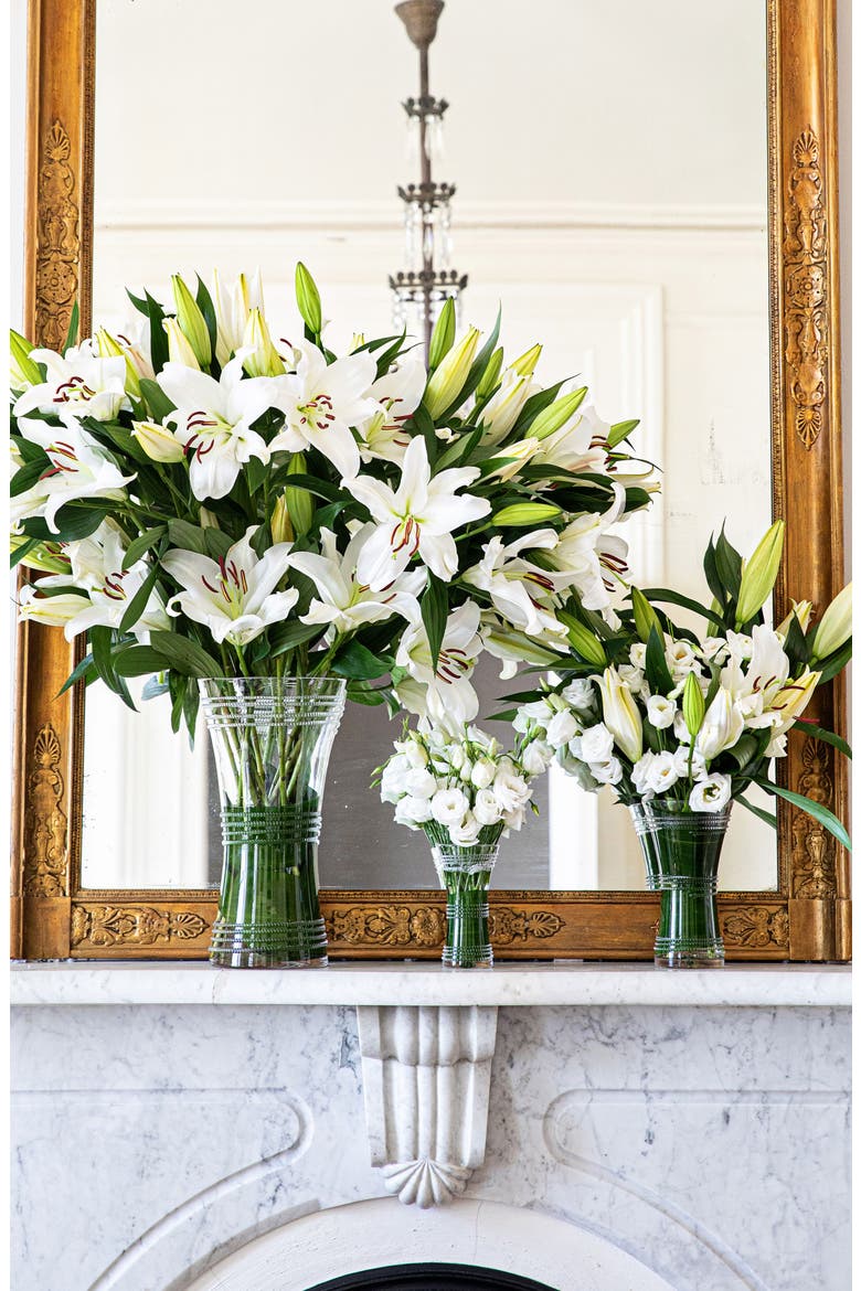 Ella 6-Inch Corset Vase, Alternate, color, CLEAR