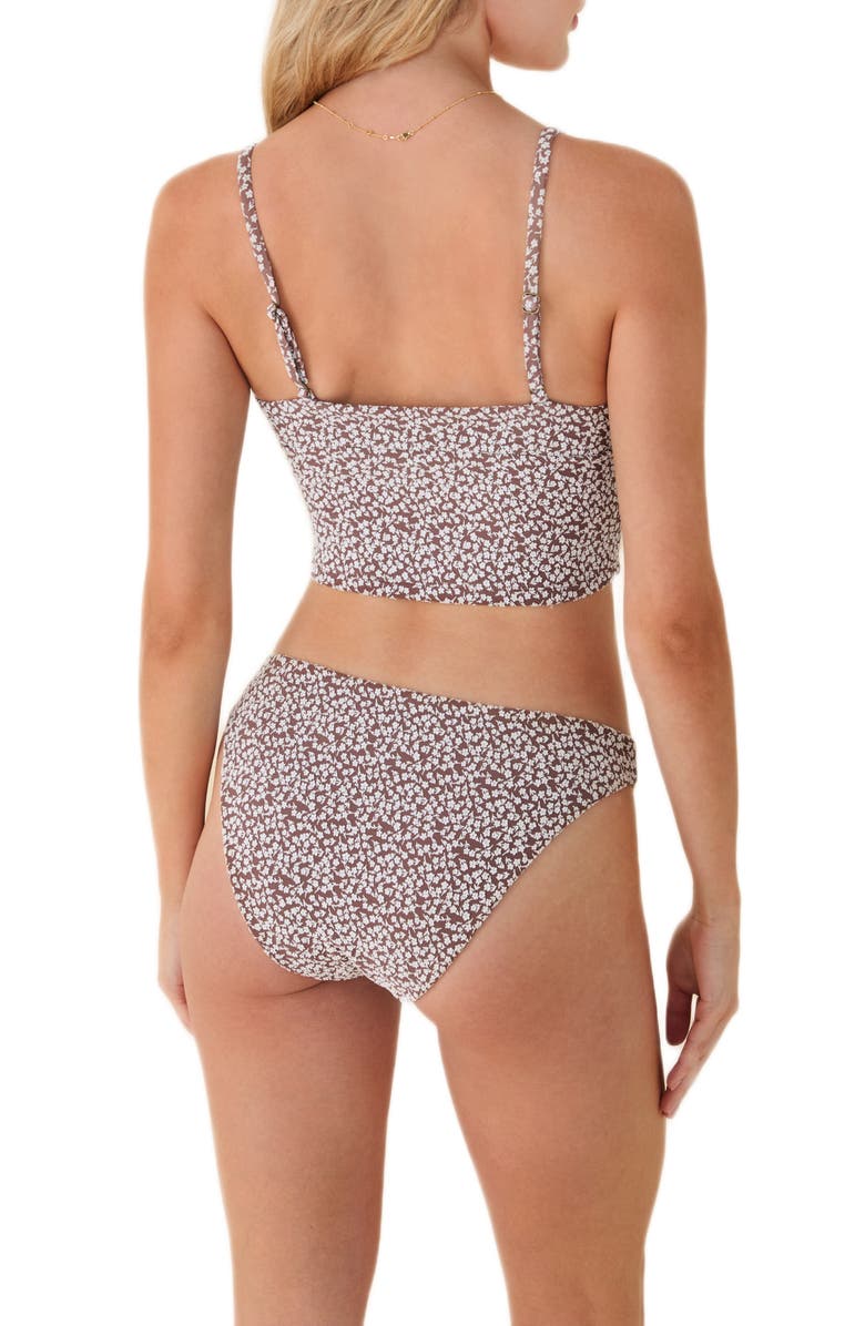 Andie Lanikai Crop Tankini Top, Alternate, color, Nutmeg