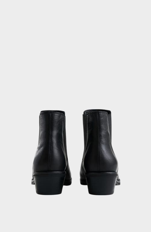 Velez Top Grain Leather Boots For Women Comfortable Ankle Boot In Black