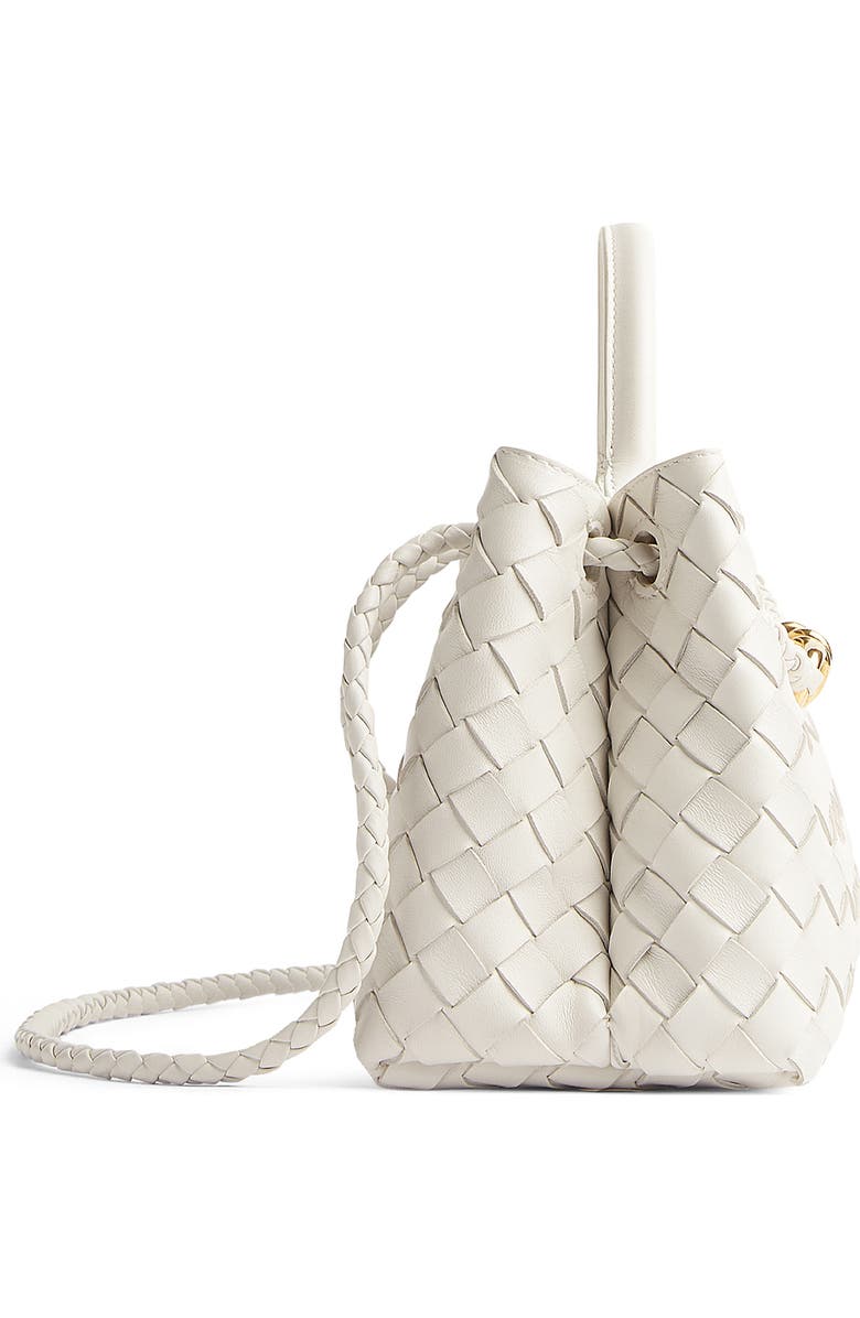 Bottega Veneta Small Andiamo East/West Leather Shoulder Bag, Alternate, color,