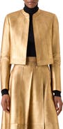 Akris Klaus Leather Jacket