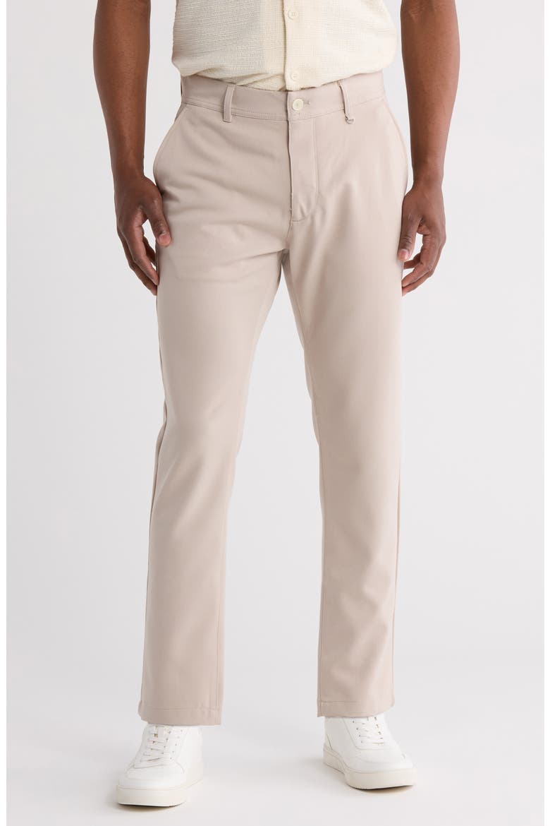 City Flat Front Pants, Main, color, SAND
