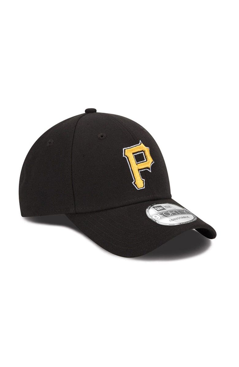 New Era Men's New Era Black Pittsburgh Pirates The League 9FORTY Adjustable Hat, Alternate, color,