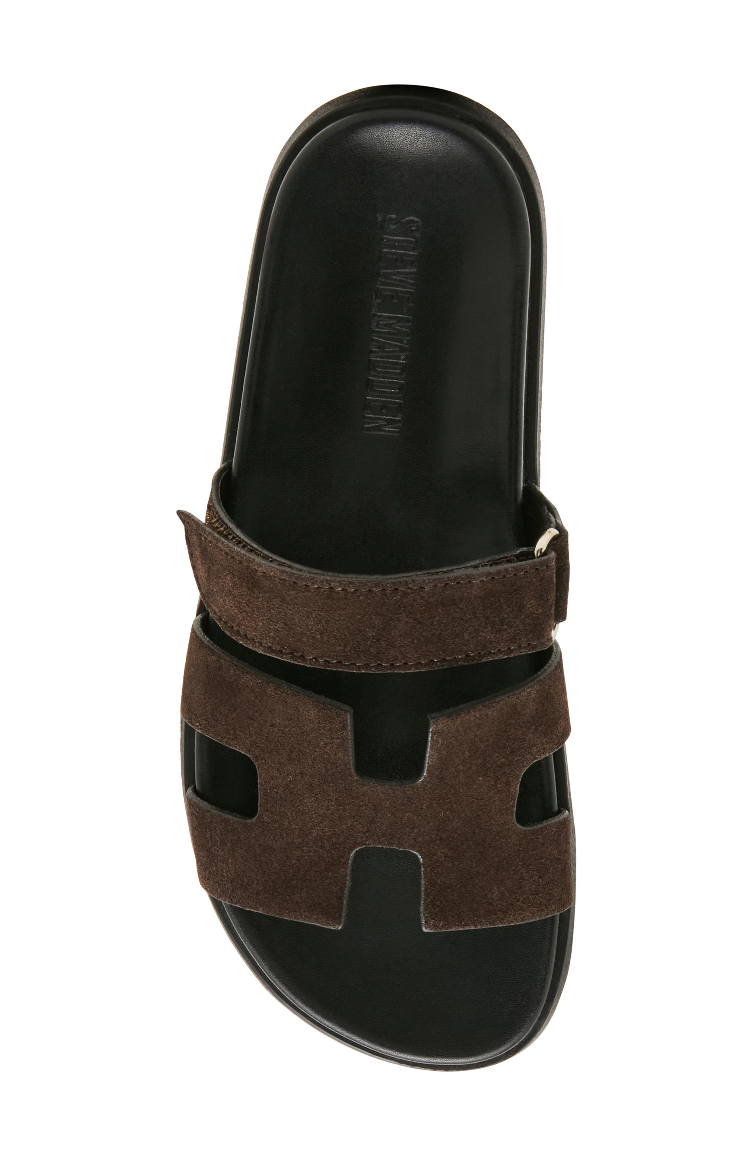 Mayven Flatform Slide Sandal, Alternate, color, CHO BRN SD