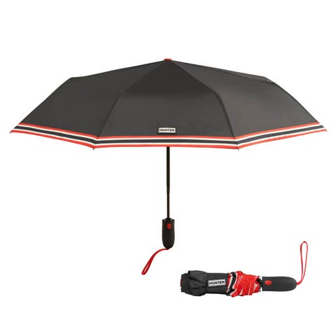 Signature Stripe Compact Umbrella