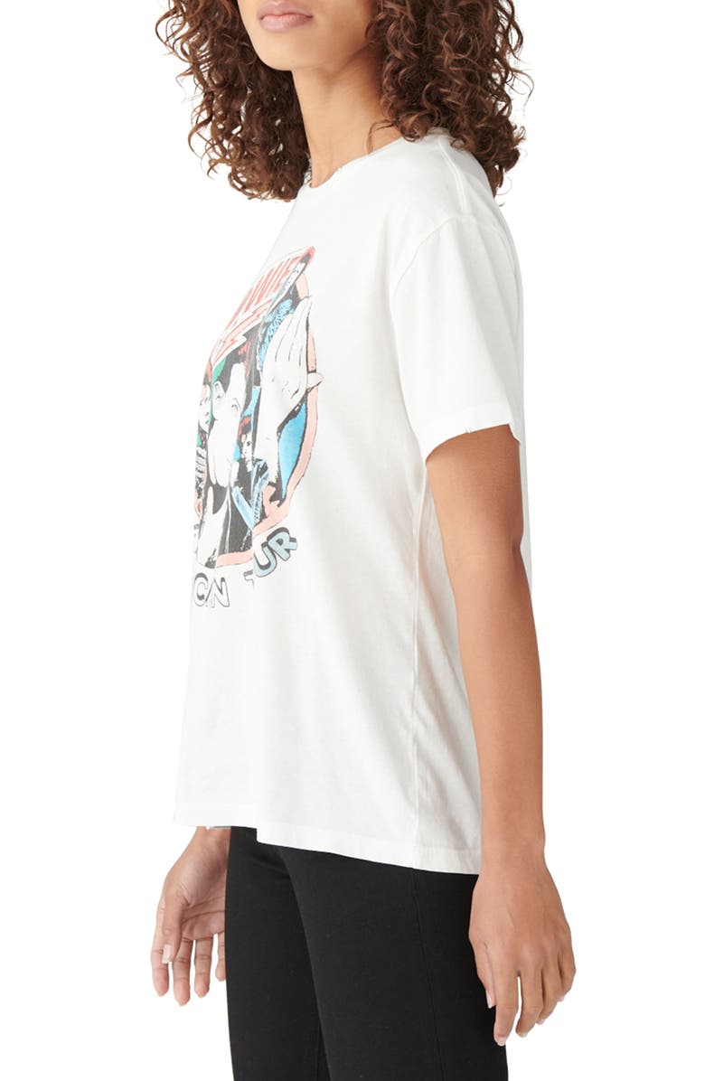 Lucky Brand Bowie Graphic Tee, Alternate, color,