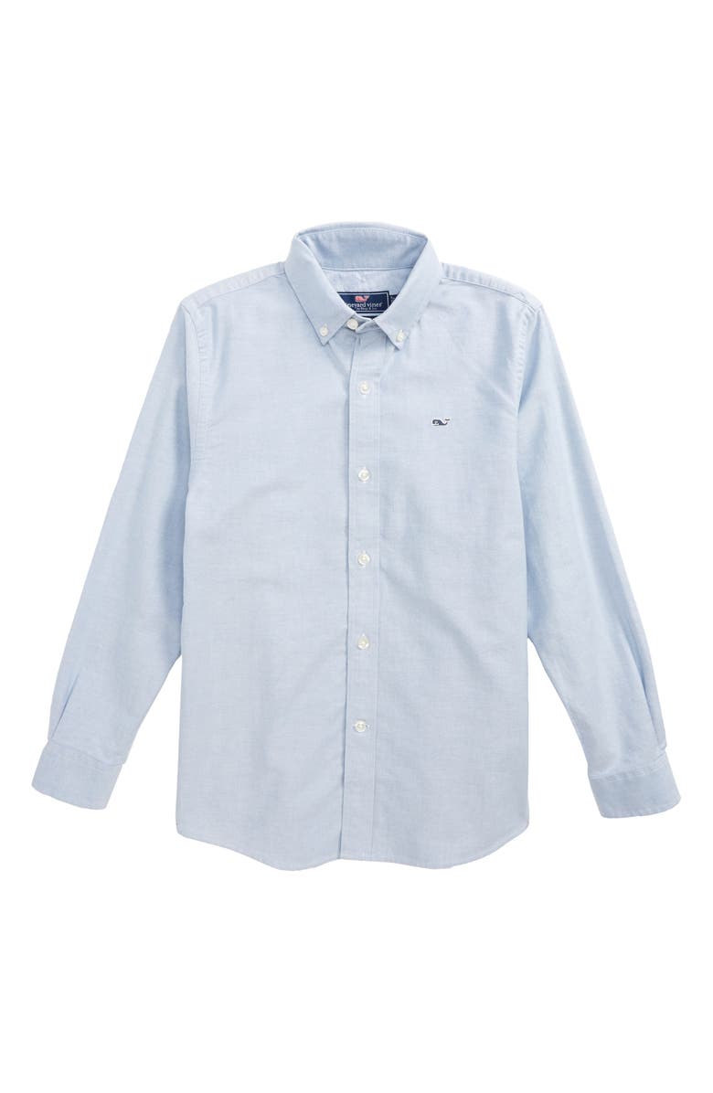 vineyard vines Woven Oxford Shirt, Main, color,