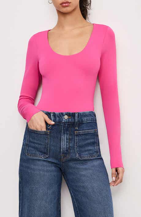 Good American Sculpting Scoop Neck Bodysuit