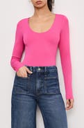Good American Sculpting Scoop Neck Bodysuit