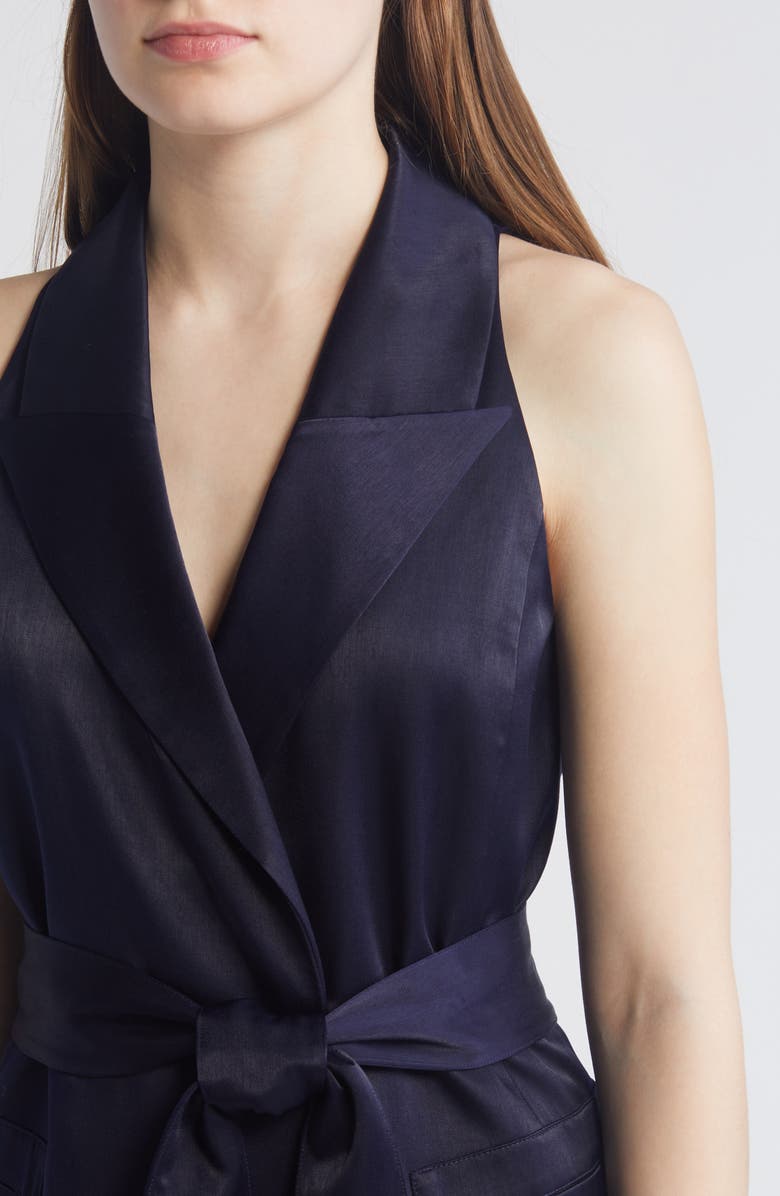 Ted Baker London Terrud Sleeveless Satin Sheath Dress, Alternate, color,