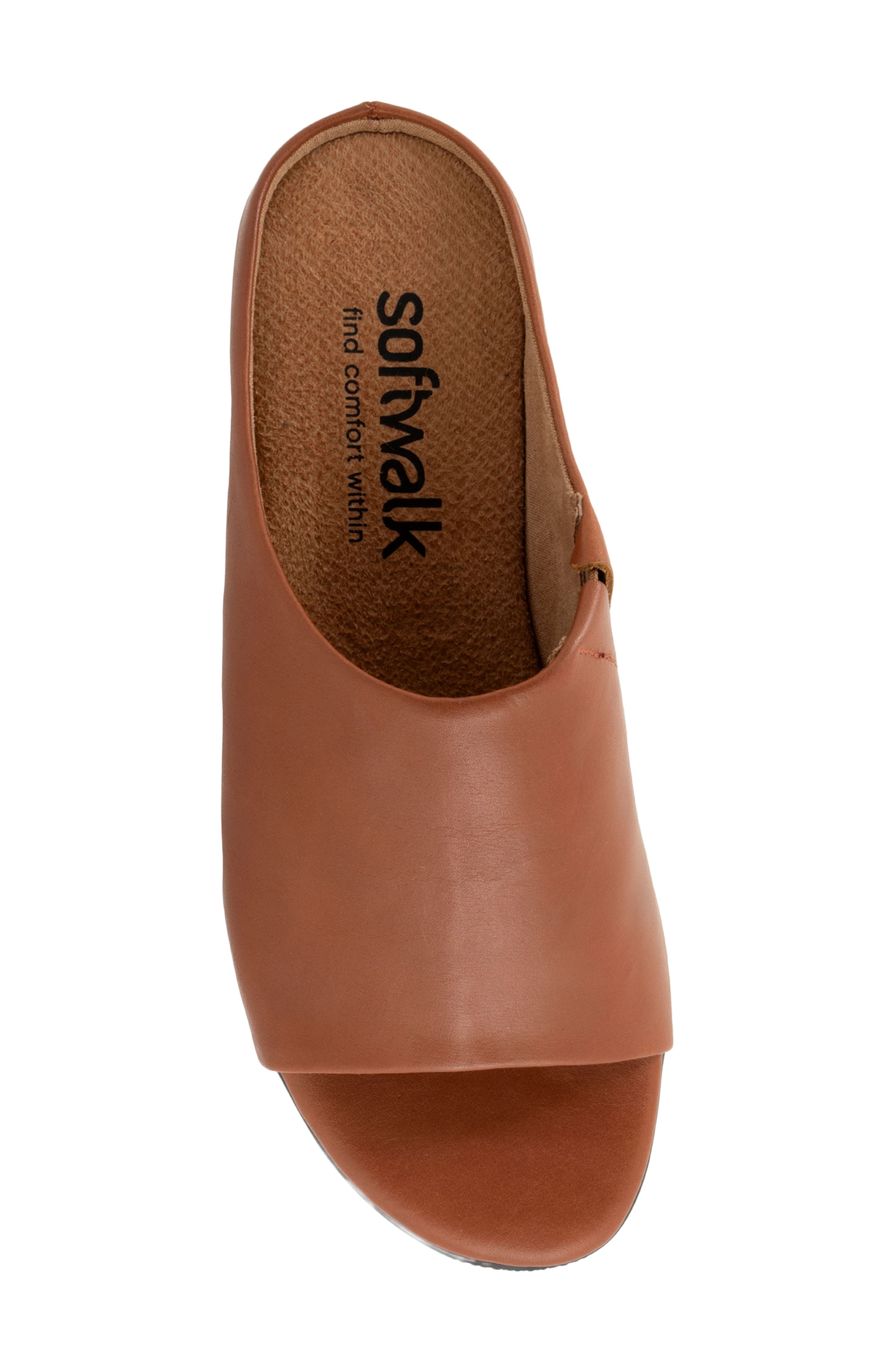Turner Wedge Slide Sandal, Alternate, color, LUGGAGE