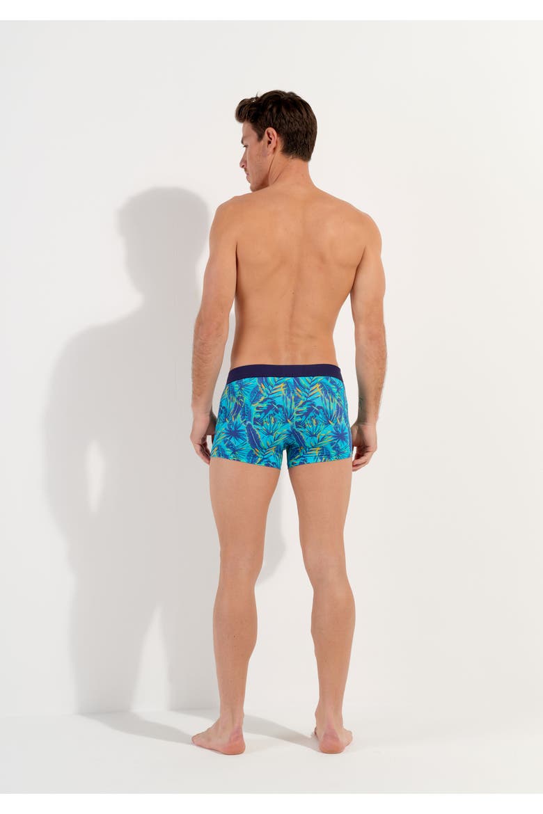 Valley Boxer Briefs, Alternate, color, Turquoise Print