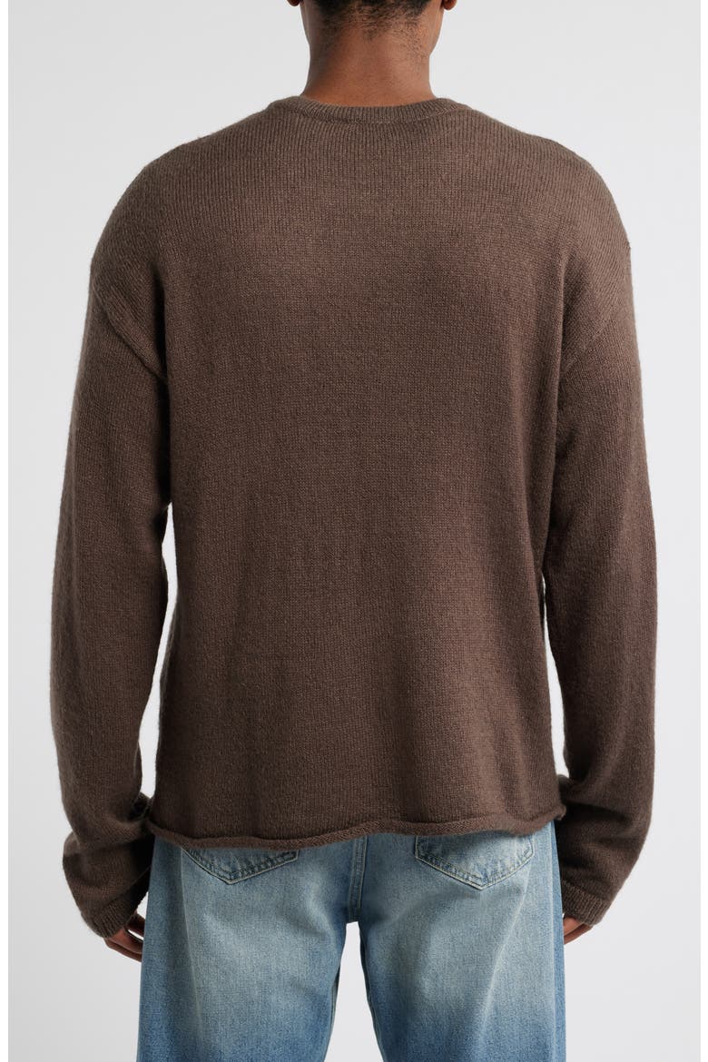 Sunday Crewneck Sweater, Alternate, color, WALNUT