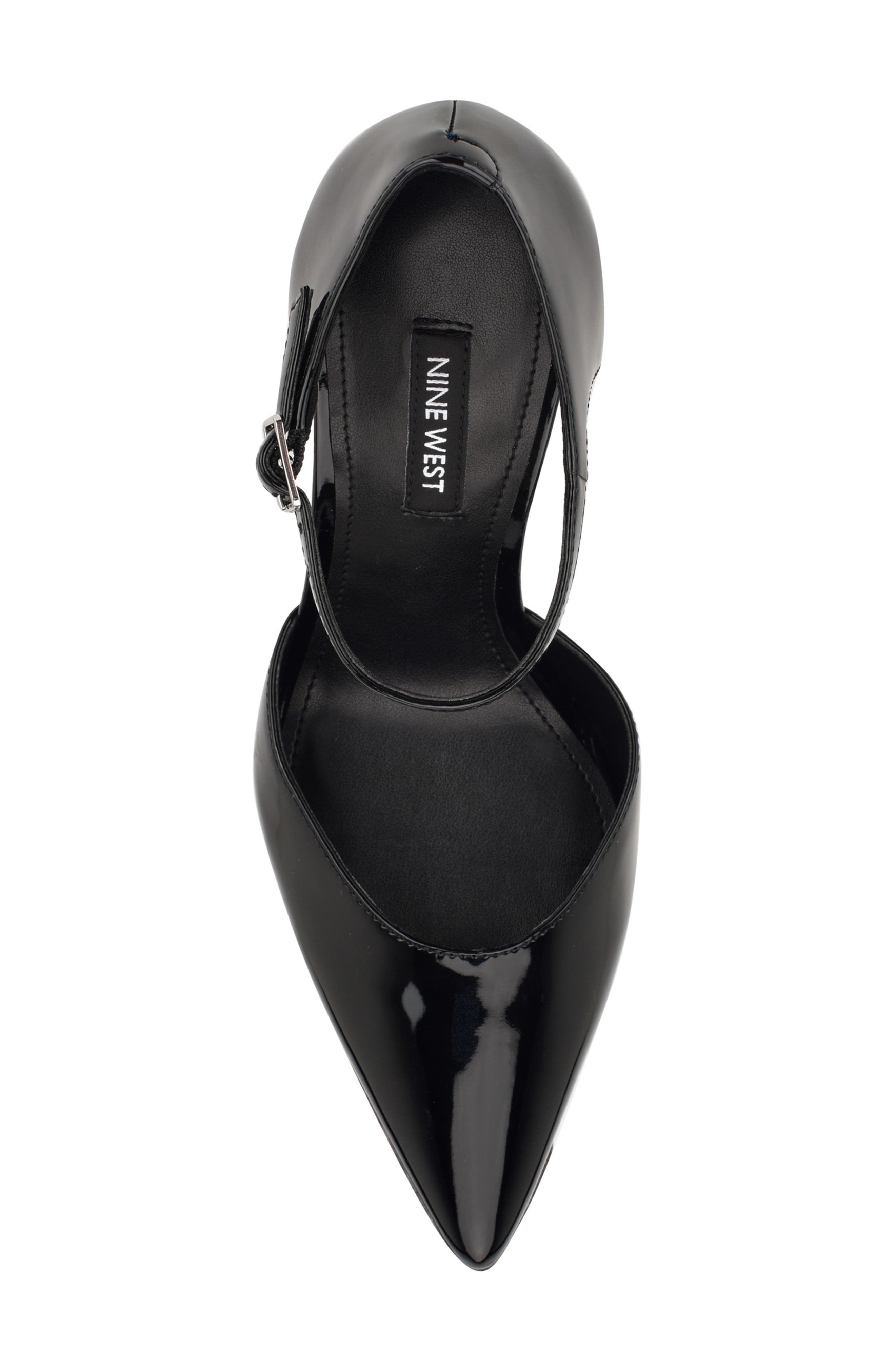 Nine West Fiere Ankle Strap Pointed Toe Pump, Alternate, color, 