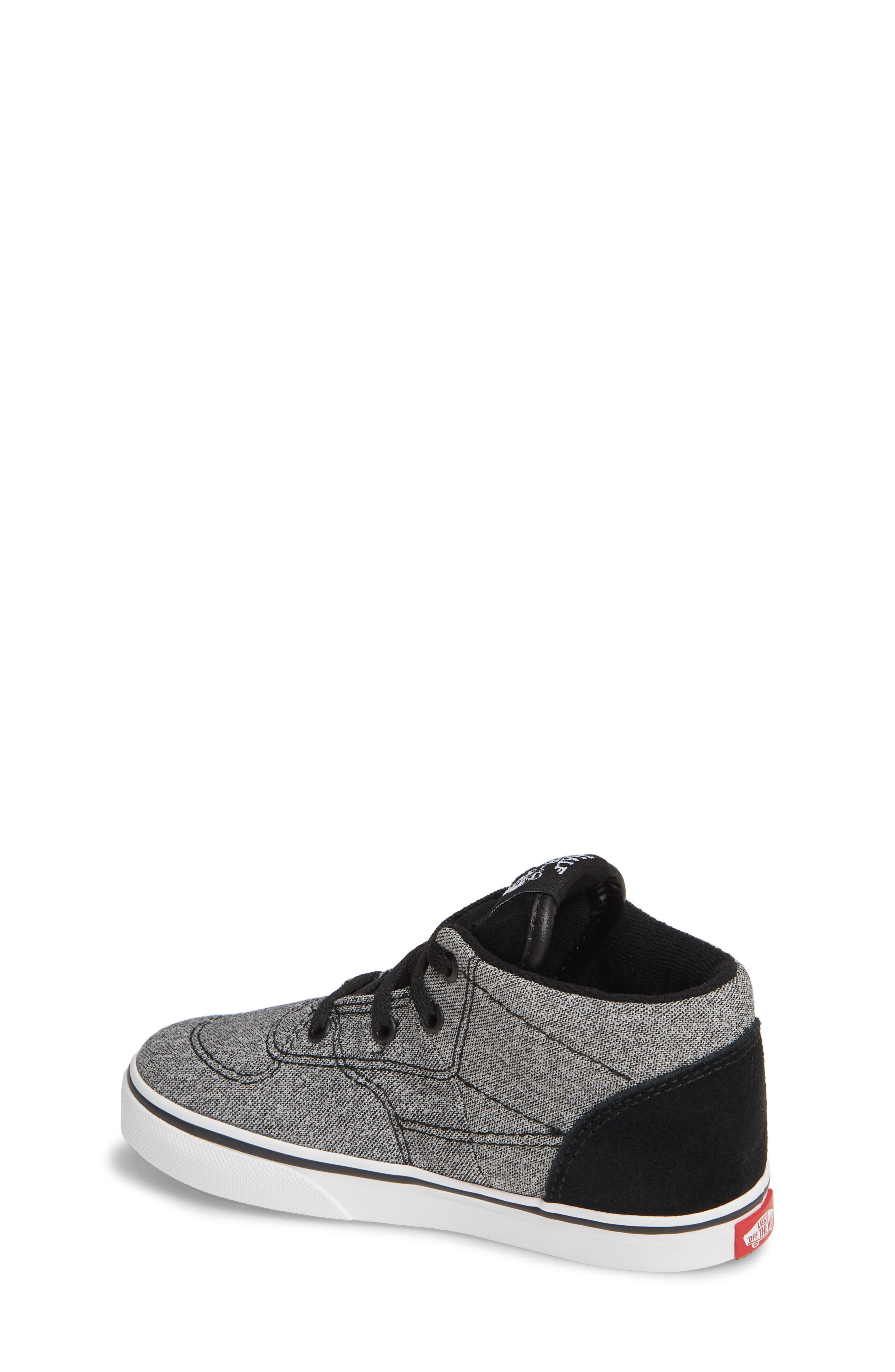 Vans Suede Half Cab Mid Top Sneaker, Alternate, color, 