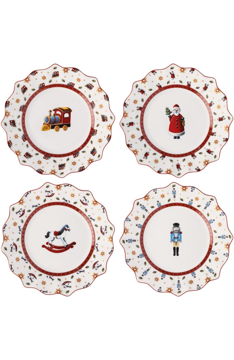 Villeroy & Boch Toy's Delight Anniversary Plate  Set of 4, Main, color, Multi