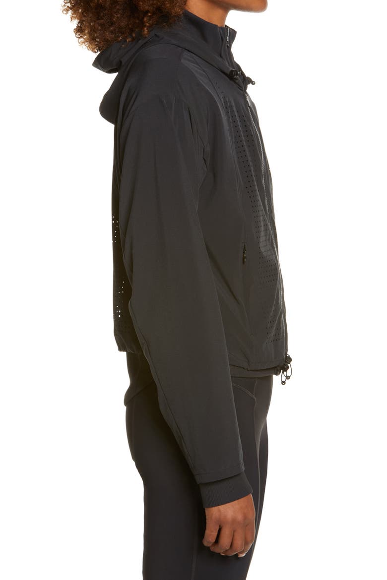 Women's Improvise 2-in-1 Full Zip Hoodie, Alternate, color, BLACK