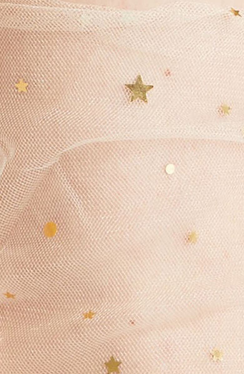 HIGH HEEL JUNGLE Starry Sky Tulle Socks, Alternate, color, Nude